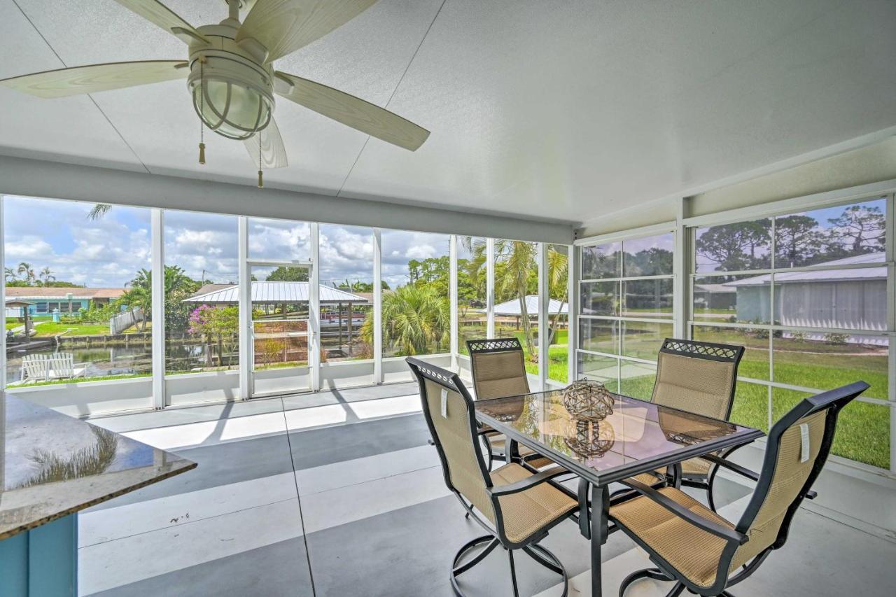 Waterfront Lake Placid Escape With Dock And Lanai Exterior foto