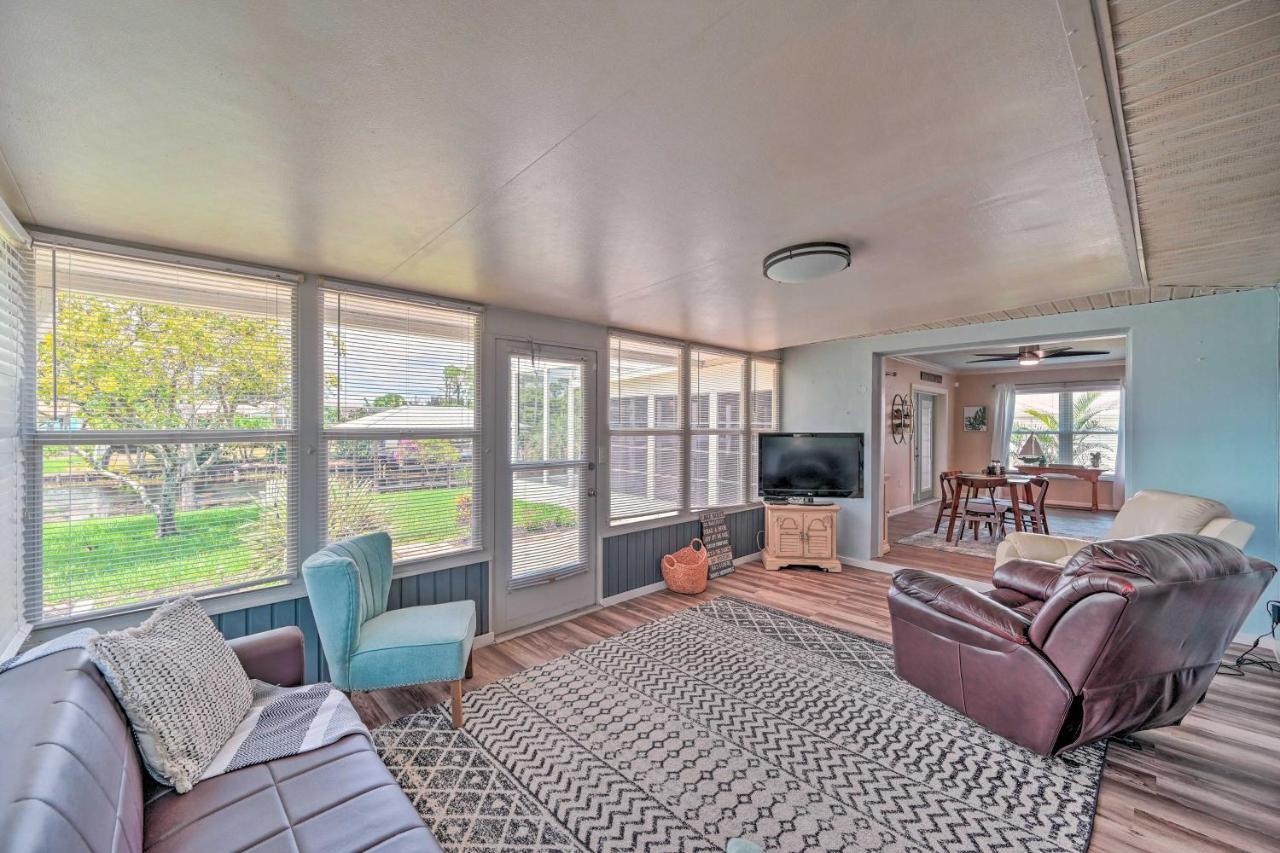 Waterfront Lake Placid Escape With Dock And Lanai Exterior foto